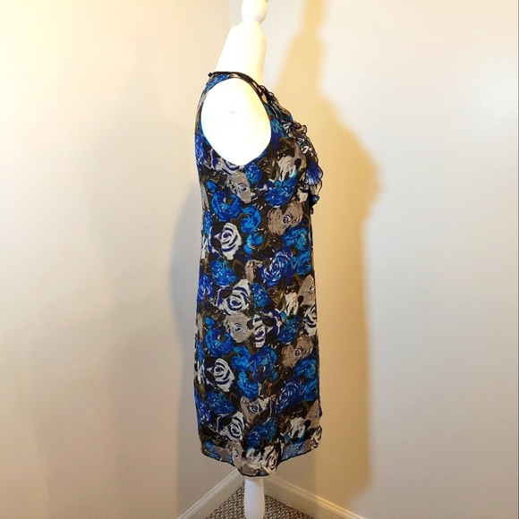 Ann Taylor Sleeveless Floral Women's Dress - Picture 6 of 12